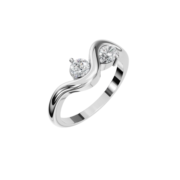 Natural Diamond Link Wedding Band – Bold Design, Timeless Brilliance - Image 5