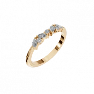 Butterfly Effect Natural Diamond Ring – Where Elegance Takes Flight