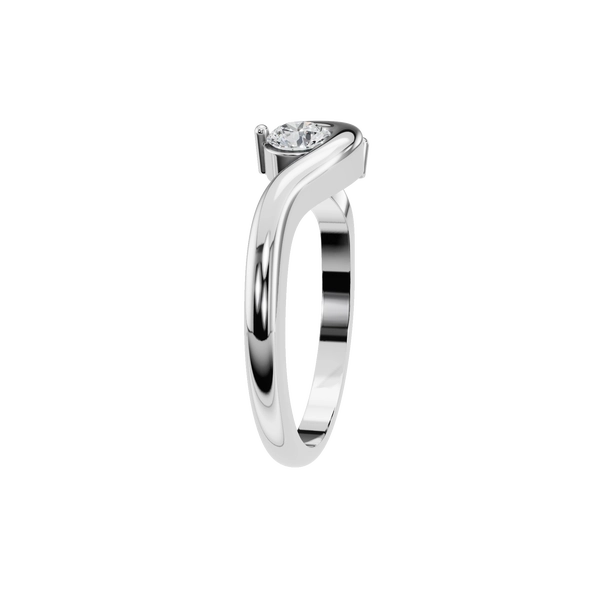 Natural Diamond Link Wedding Band – Bold Design, Timeless Brilliance - Image 6