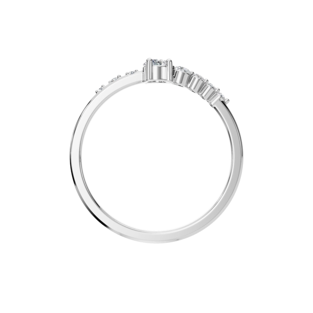 Delicate Natural Diamond Eternity Ring – A Whisper of Brilliance - Image 8