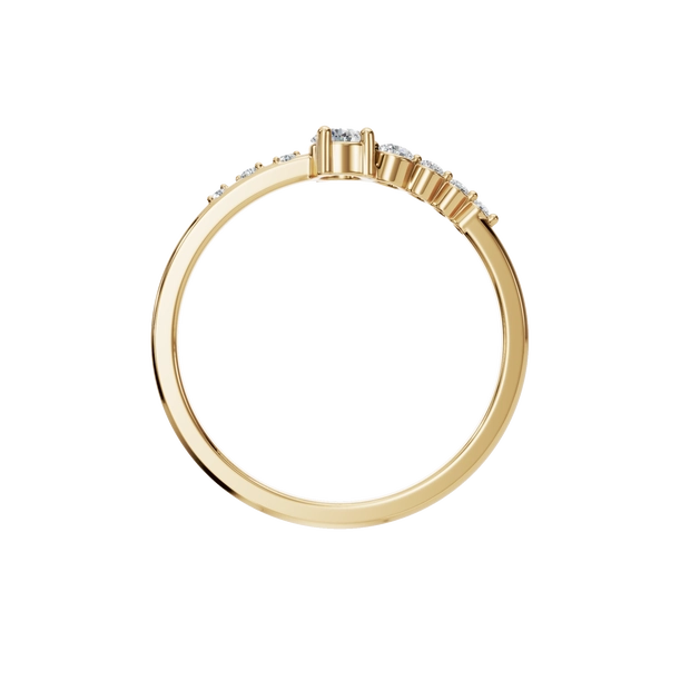 Delicate Natural Diamond Eternity Ring – A Whisper of Brilliance - Image 4